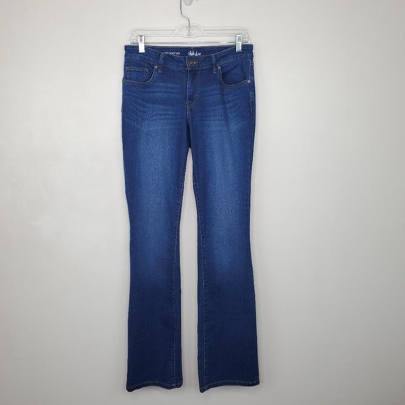 Style & Co Medium Wash Curvy Boot Leg Denim Jeans Size 6 Long - Picture 1 of 11